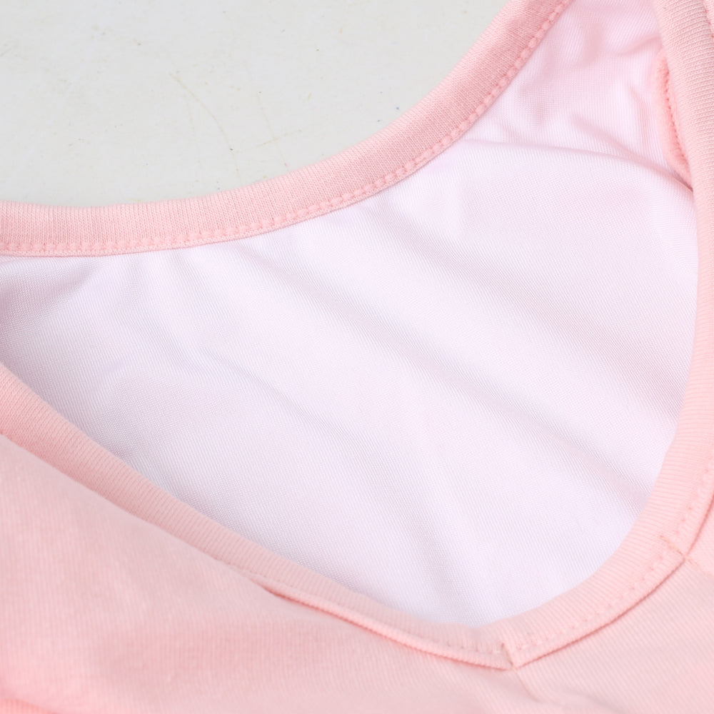 Girls Pink Ballet Onesies