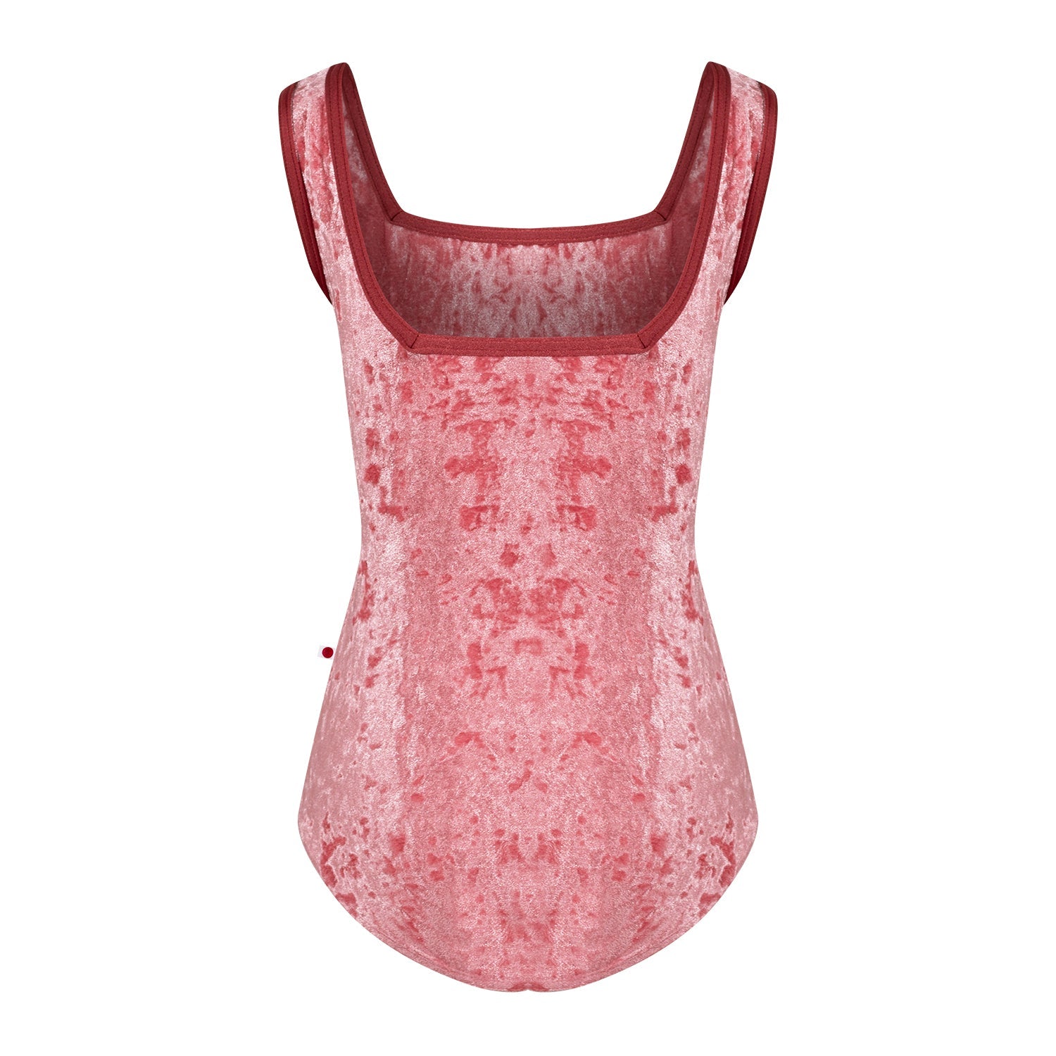 Girls Pink Velvet Ballet Onesies