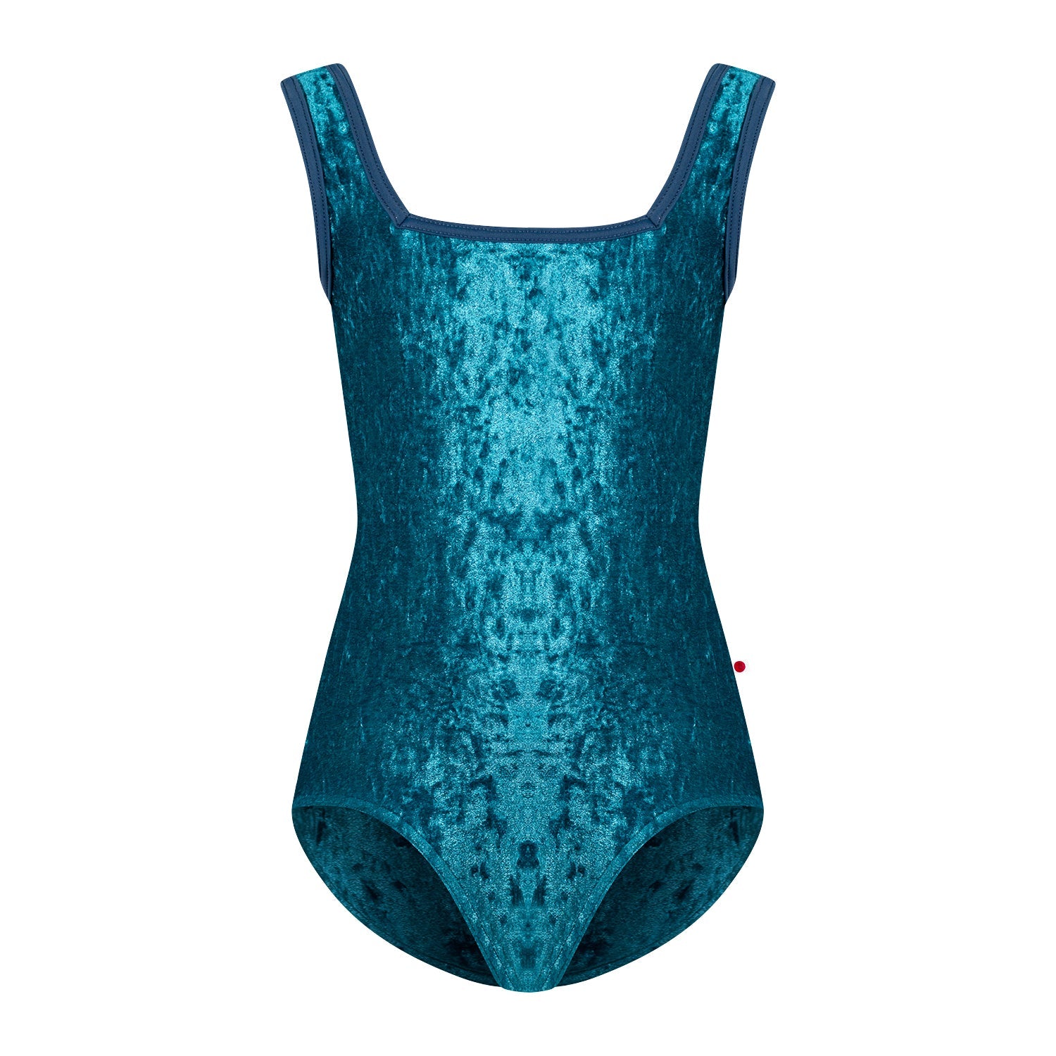 Girls Blue Velvet Ballet Onesies