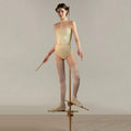 Women Green Tea"EYELET LACE"Ballet Onesies(251LE71IL/green tea)