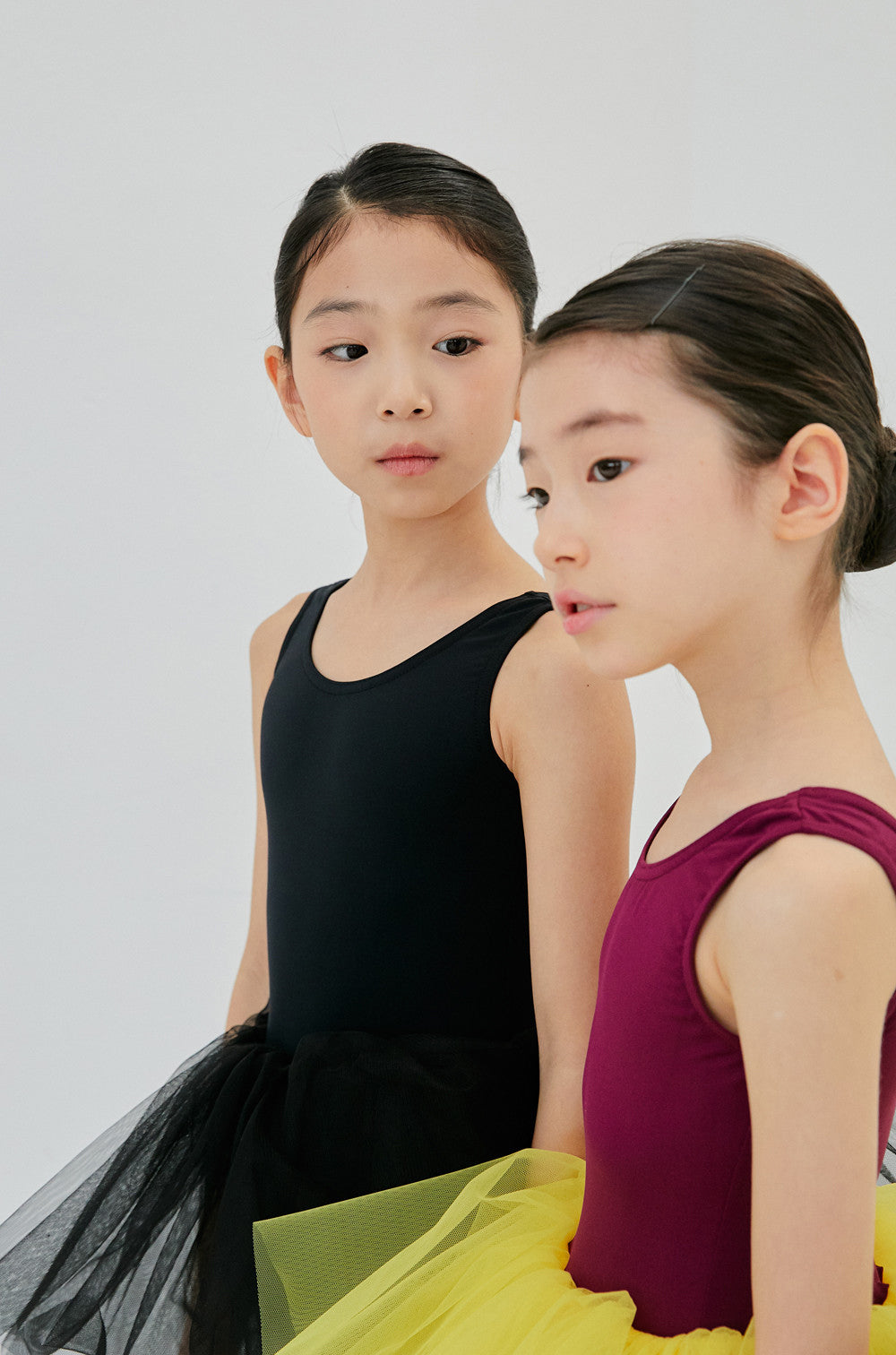 Girls Black Ballet Onesies