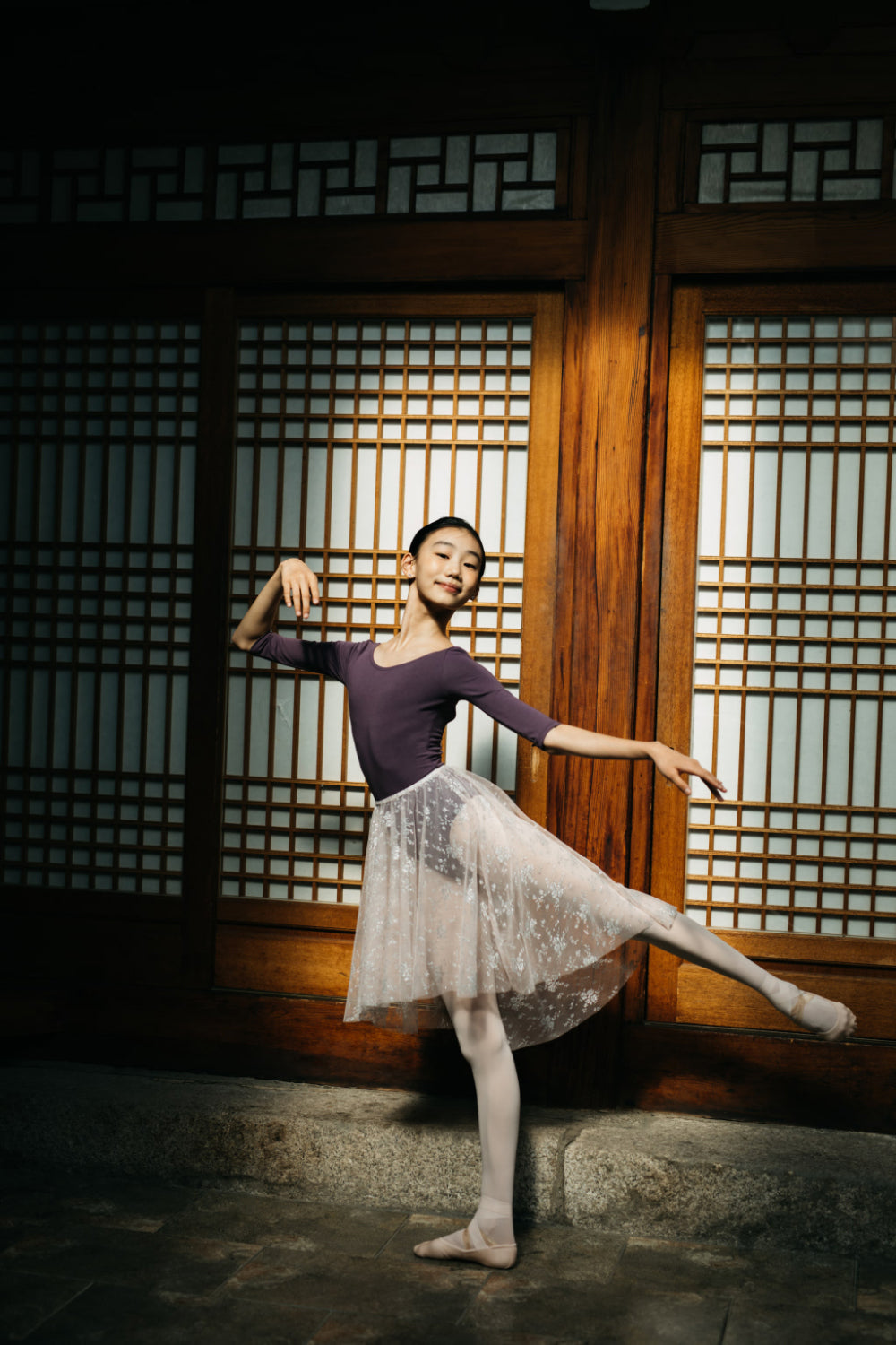 Girls Pink Ballet Skirt
