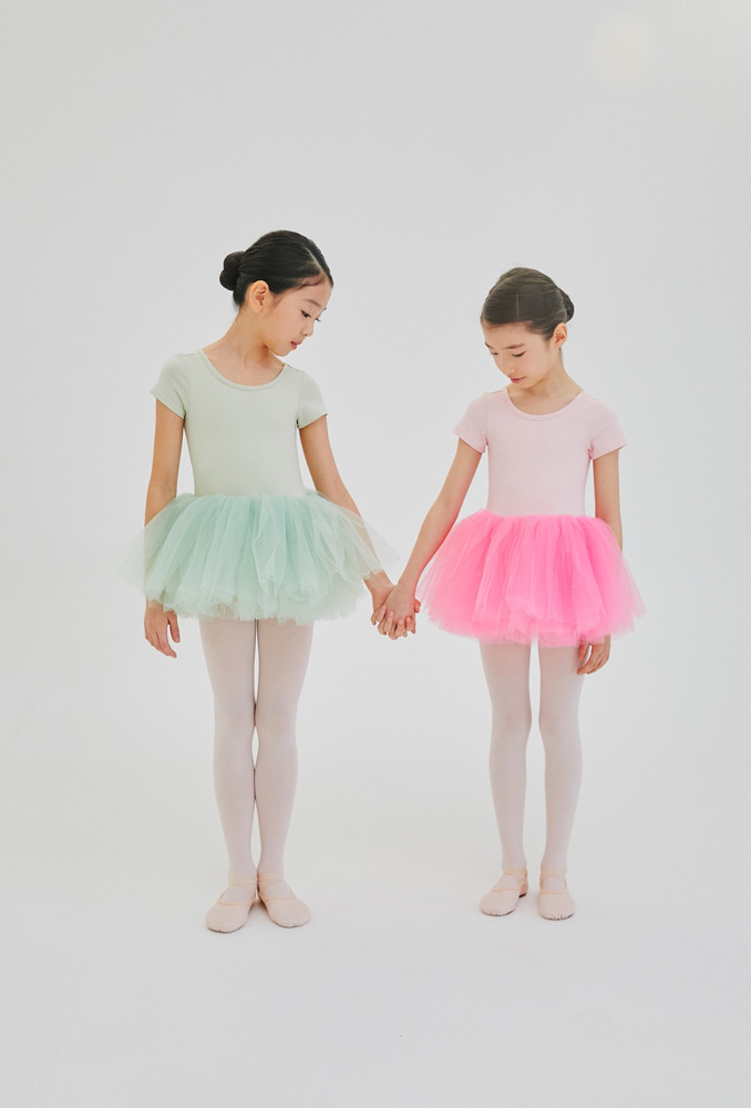 Girls Green Ballet Onesies