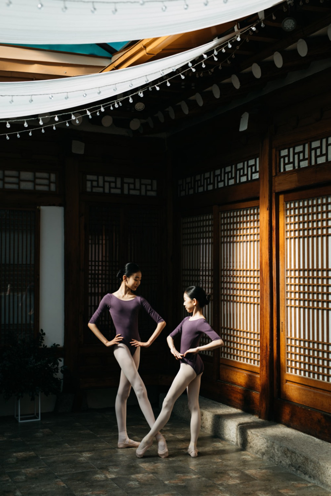Girls Purple Ballet Onesies