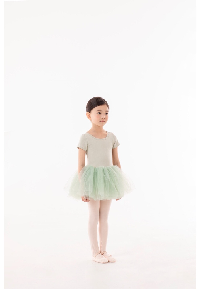 Girls Green Ballet Onesies
