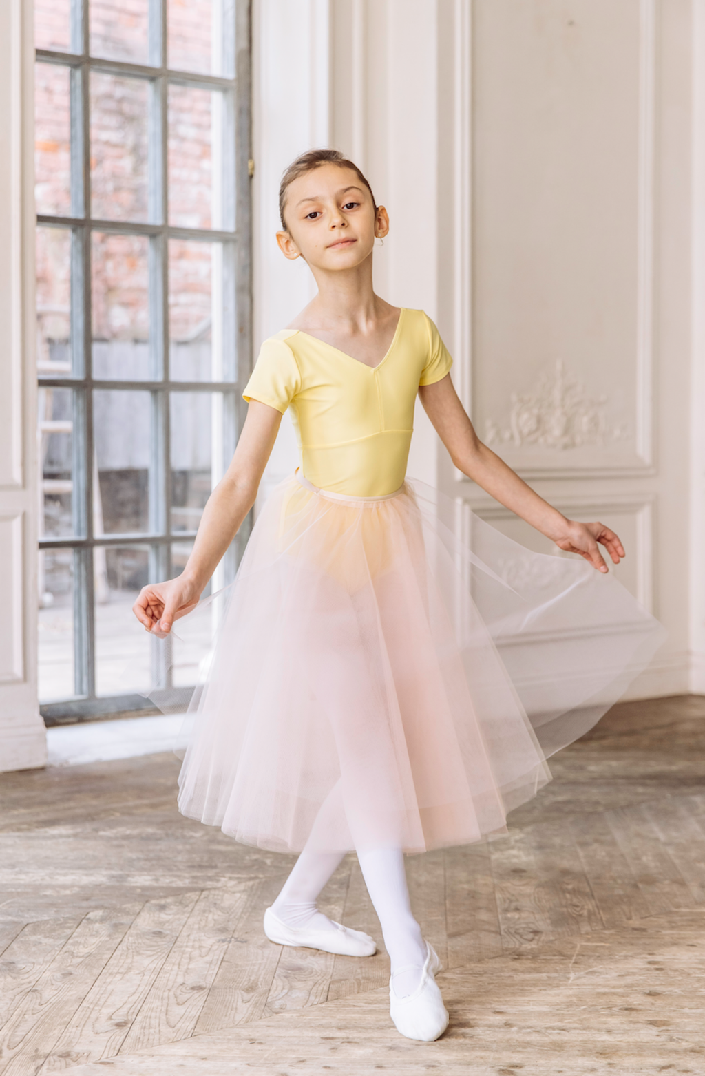 Girls Pink Ballet Skirt