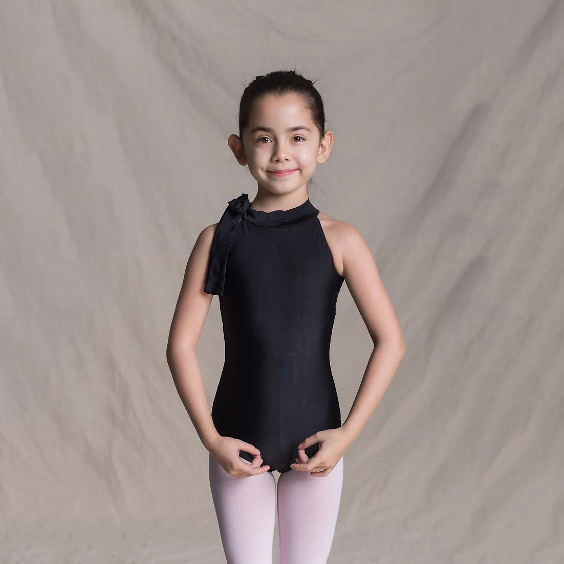 Girls Black Ballet Onesies(1403/Black)