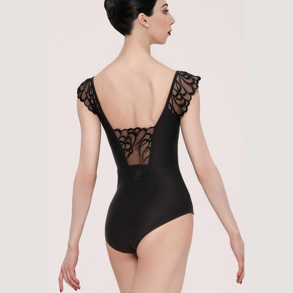 Girls Black Ballet Onesies