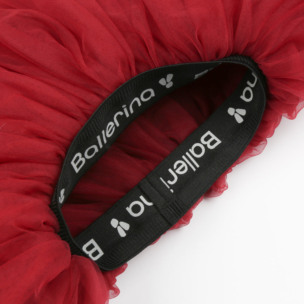 Girls Red Wine Ballet TuTu Skirts