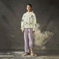 Girls Lavender Ballet Warm Up Trousers