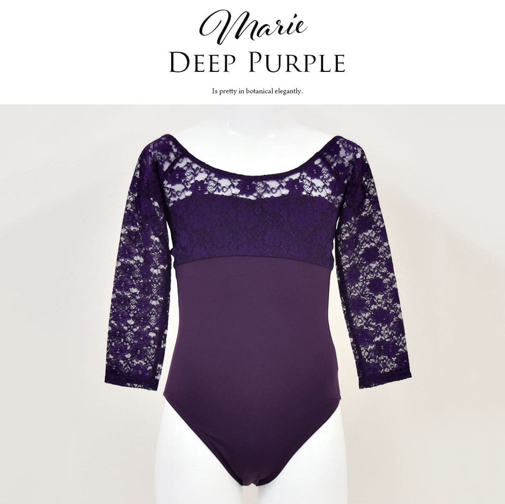 Girls Purple"abby-l05/Deep Purple"Ballet Onesies