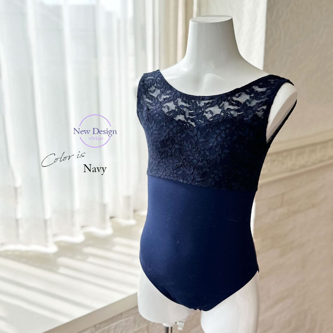 Girls Navy"abby-l14/navy"Ballet Onesies