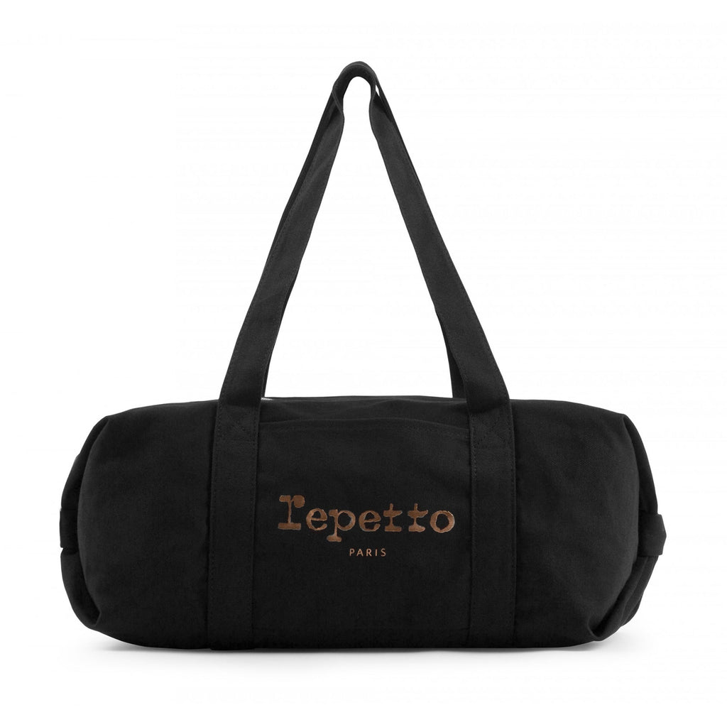 Girls Black Cotton Bag(M: H18 x W35 x D22 cm)