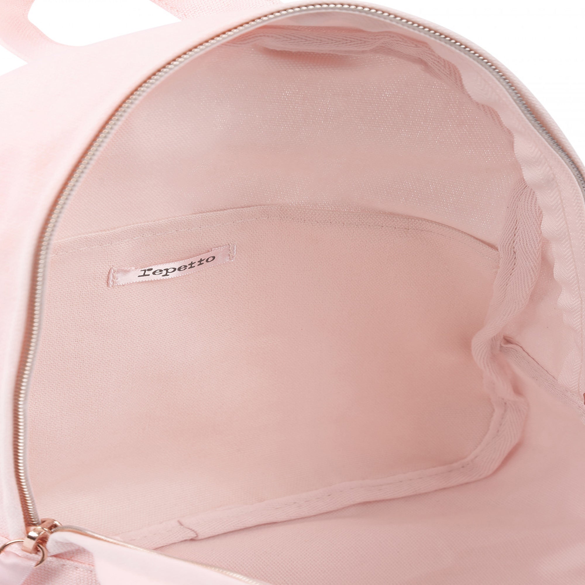 Girls Pale Pink Cotton Backpack