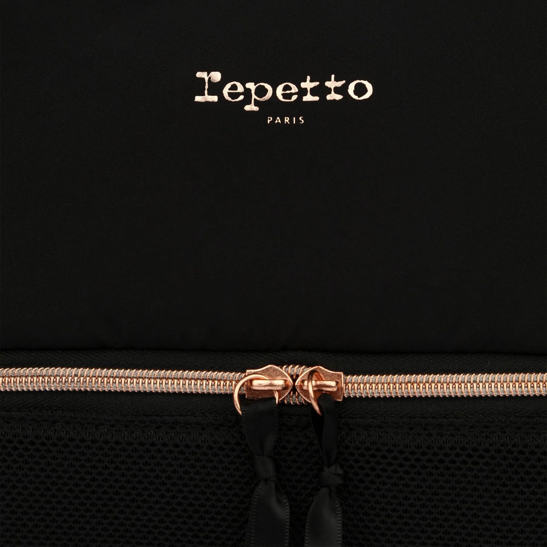 Black Ballet Shoes Bag(H 18 x W 23 x D 9 cm）