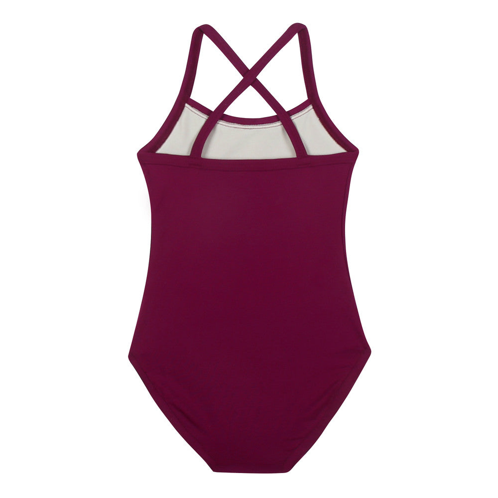 Girls Red Wine Ballet Onesies
