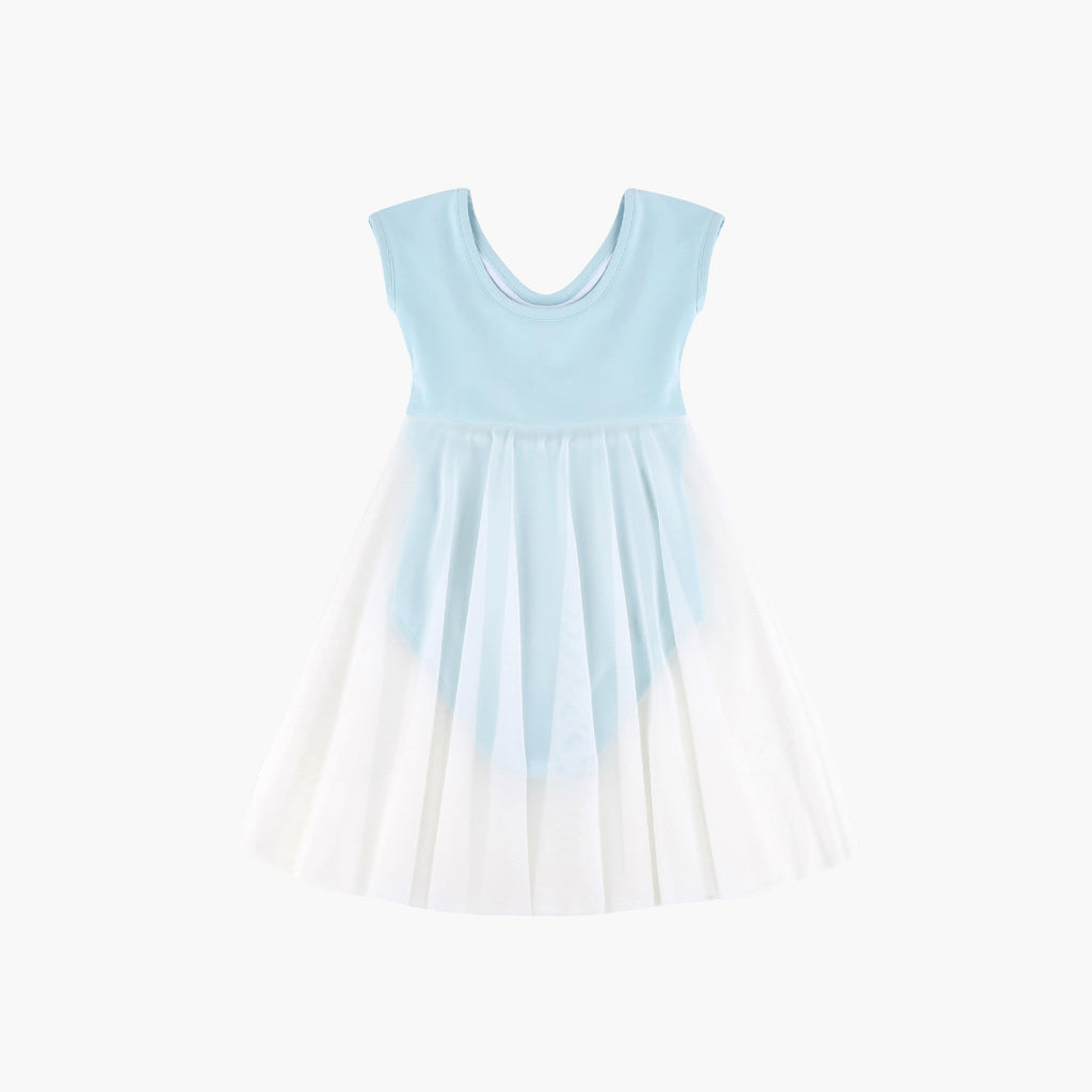 Girls Blue Ballet Onesies