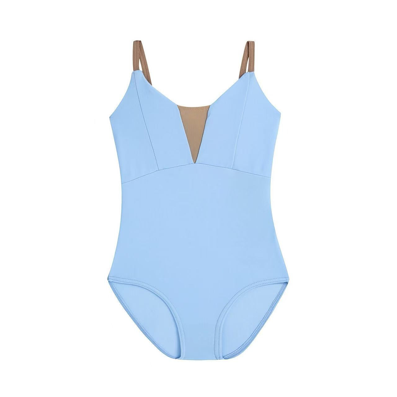 Girls Light Blue Ballet Onesies(DAD1930MP/light blue)