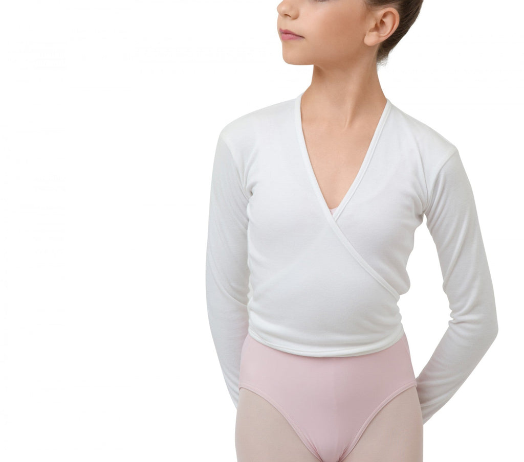 Girls White Cotton Top