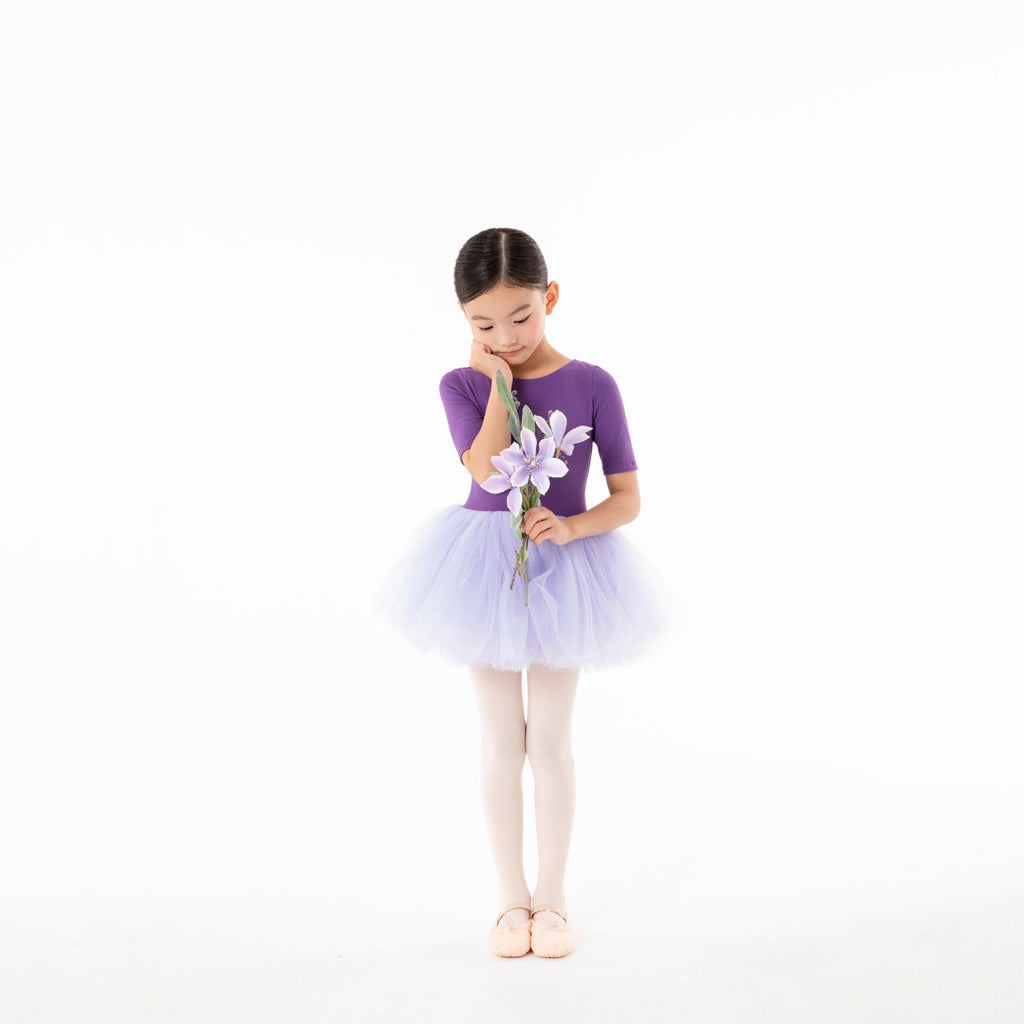 Girls Purple Ballet Onesies