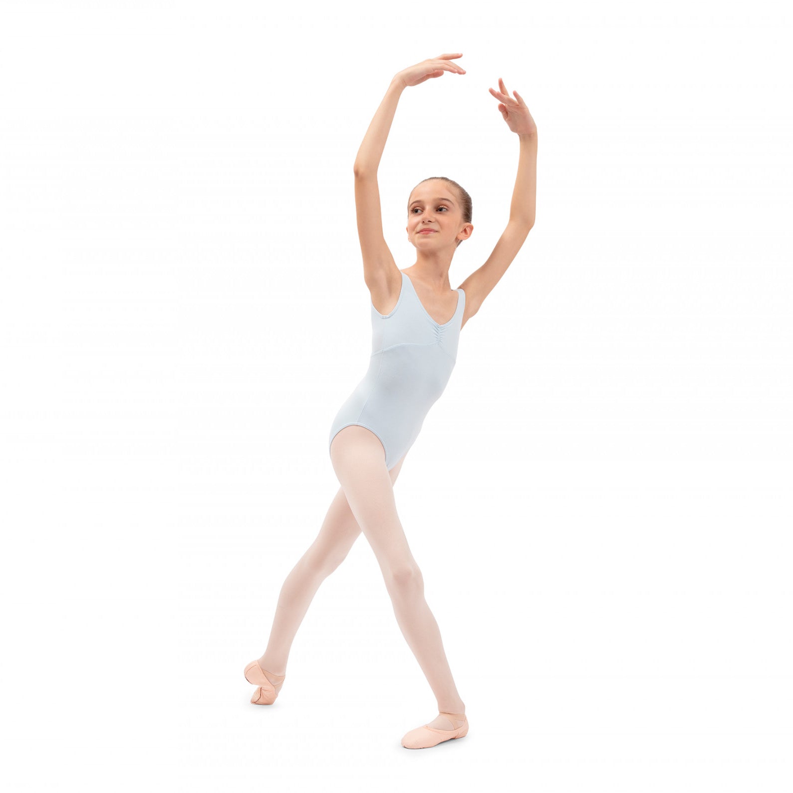 Girls Light Blue Ballet Onesies