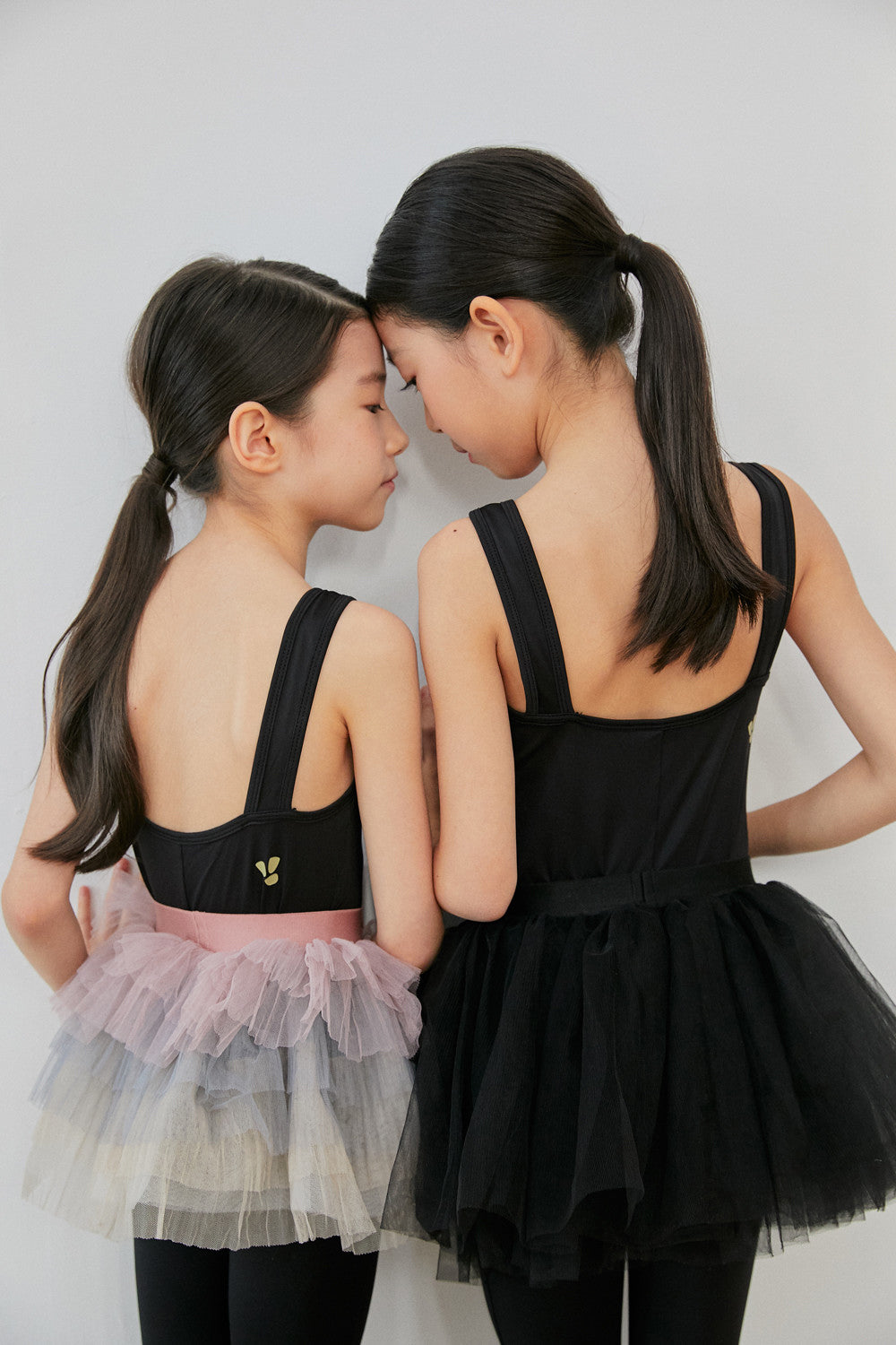 Girls Black Ballet Jumpsuit