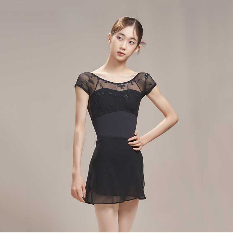 Girls Black Ballet Onesies