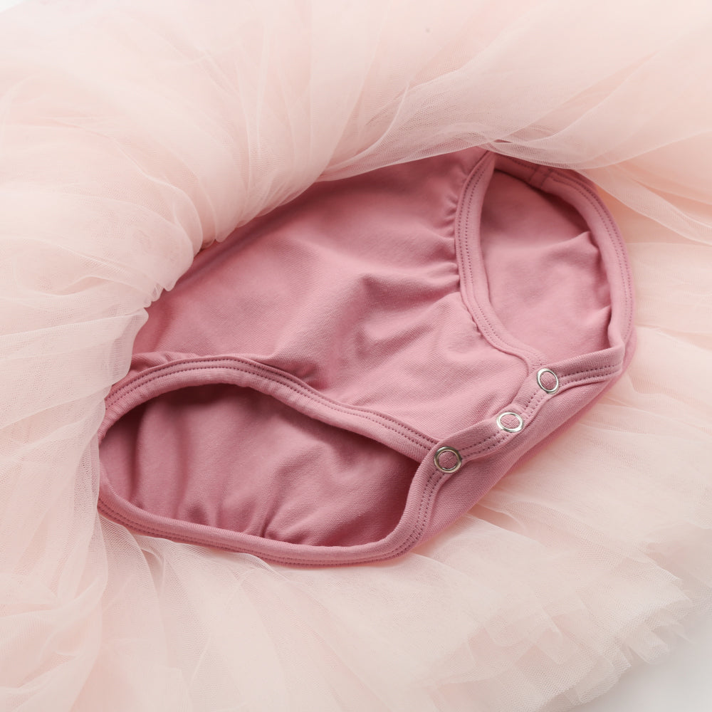 Girls Pink Ballet Onesies