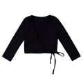 Girls Black Ballet Cardigan