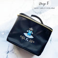 Girls Black"g52/F"Vanity Pouch(L 16 x W 22 x D 14 cm)
