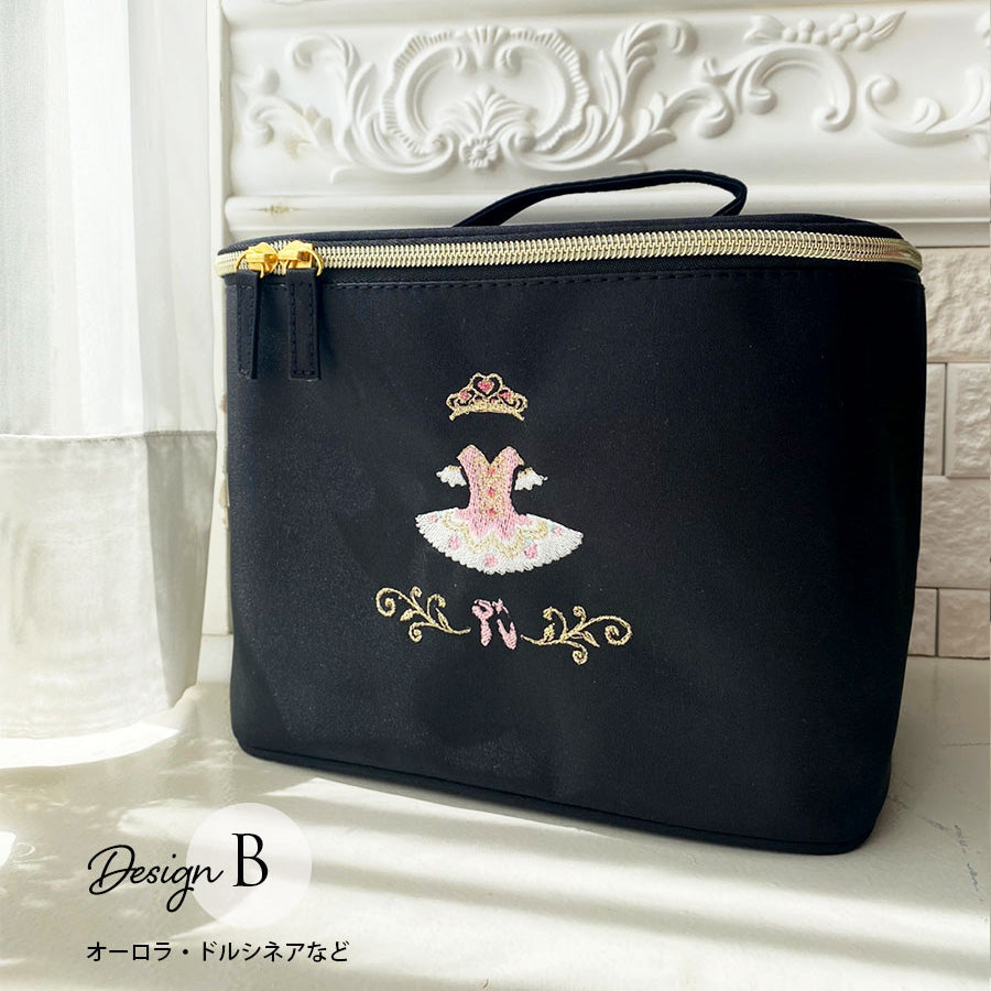 Minnie-Girls Black"g52/B"Vanity Pouch(L 16 x W 22 x D 14 cm)