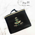 Girls Black"g52/H"Vanity Pouch(L 16 x W 22 x D 14 cm)
