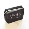 Girls Black"item27/C(Allerkinada)Purple"Vanity Pouch(L 12 x W 15 x D 5.5 cm)