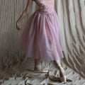 Women Pink Long Tutu Skirt