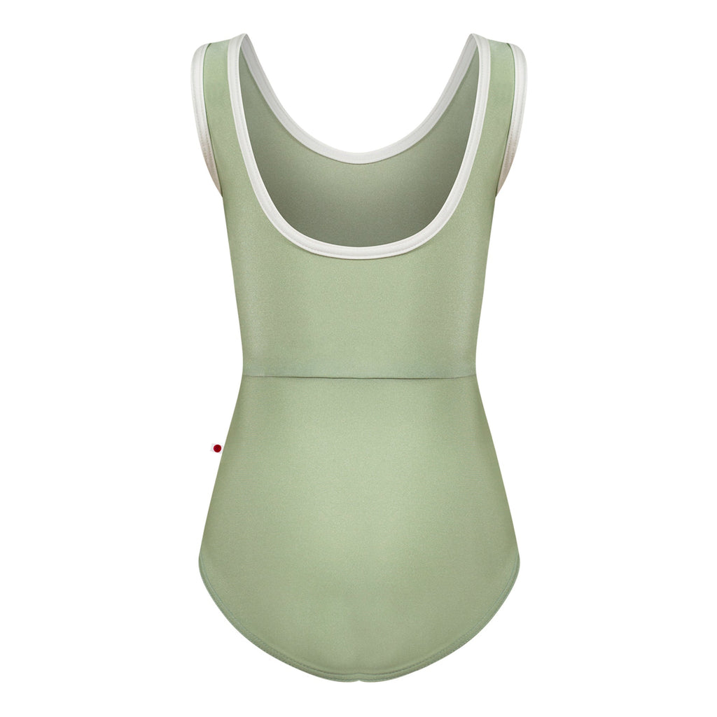 Girls Green Ballet Onesies