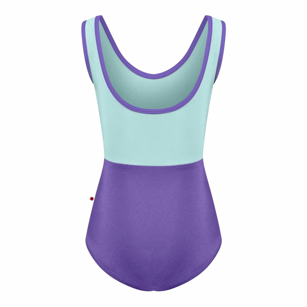 Girls Purple"Anna/T-Wisteria/T-Frozen/T-Wisteria"Ballet Onesies