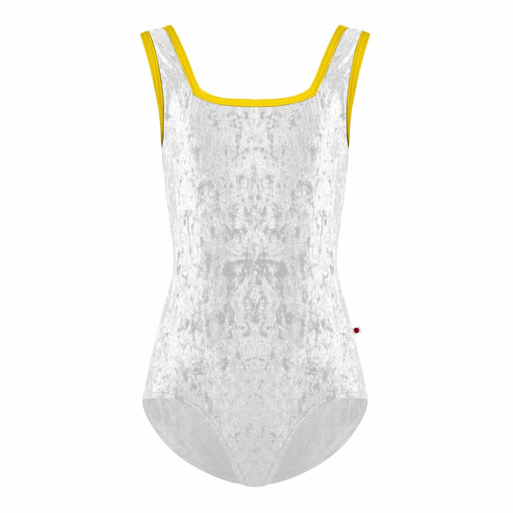 Girls White"Marieke/CV-White/T-Buttercup"Velvet Ballet Onesies