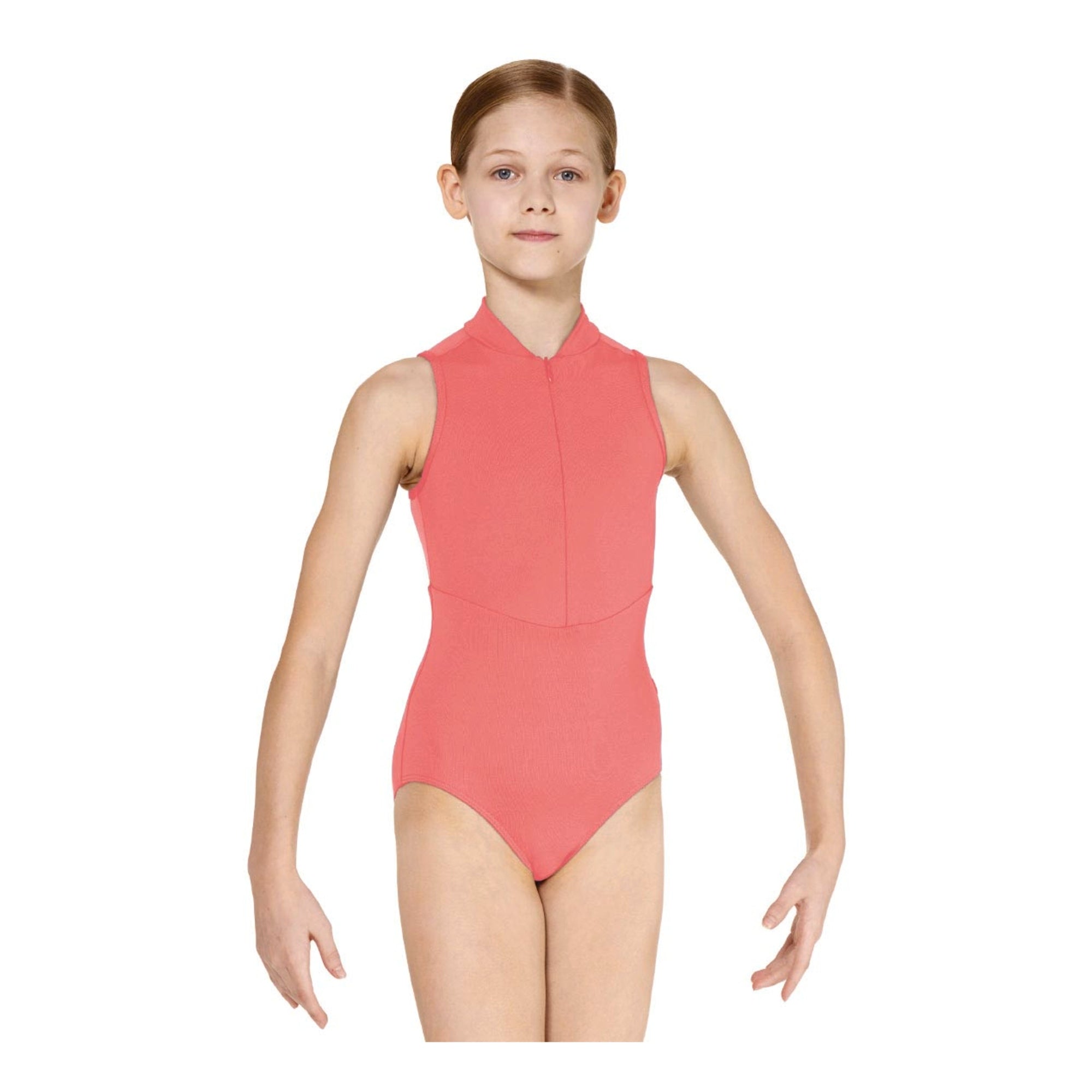 Girls Coral"Chane"Ballet Onesies(LUB814/CORAL)