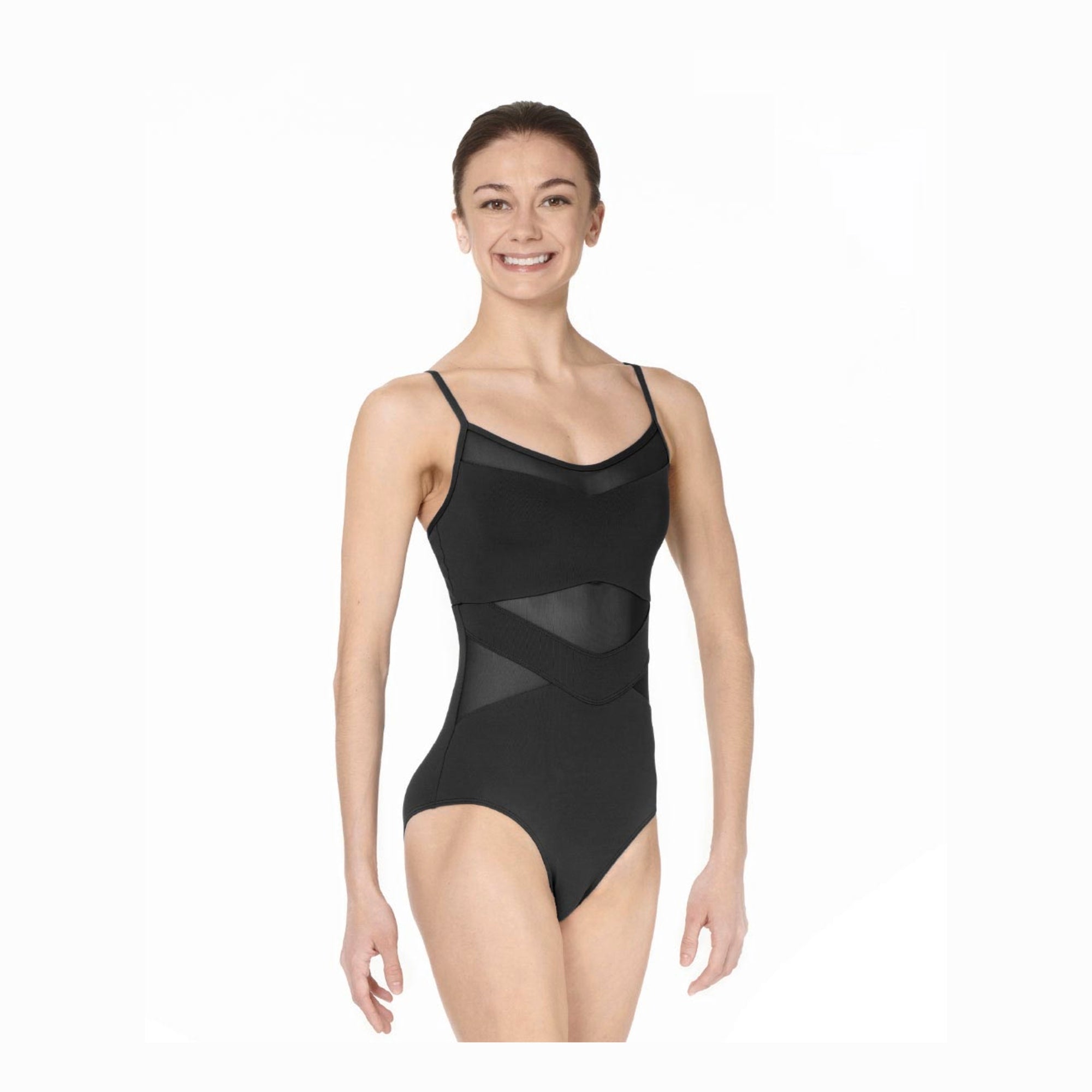 Women Black"Cecelia"Ballet Onesies(LUB823/BLACK)