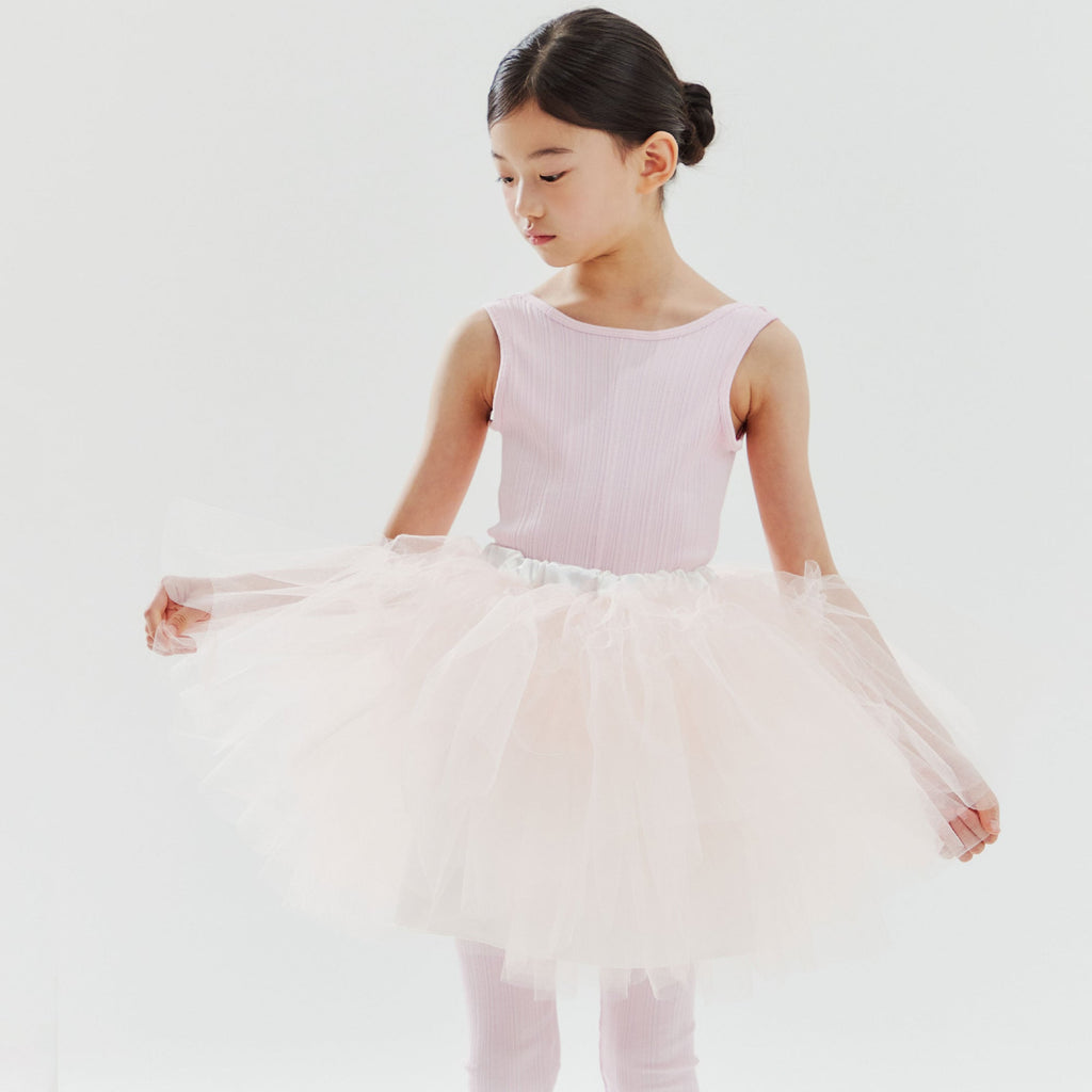Girls Pink Ballet Jumpsuit