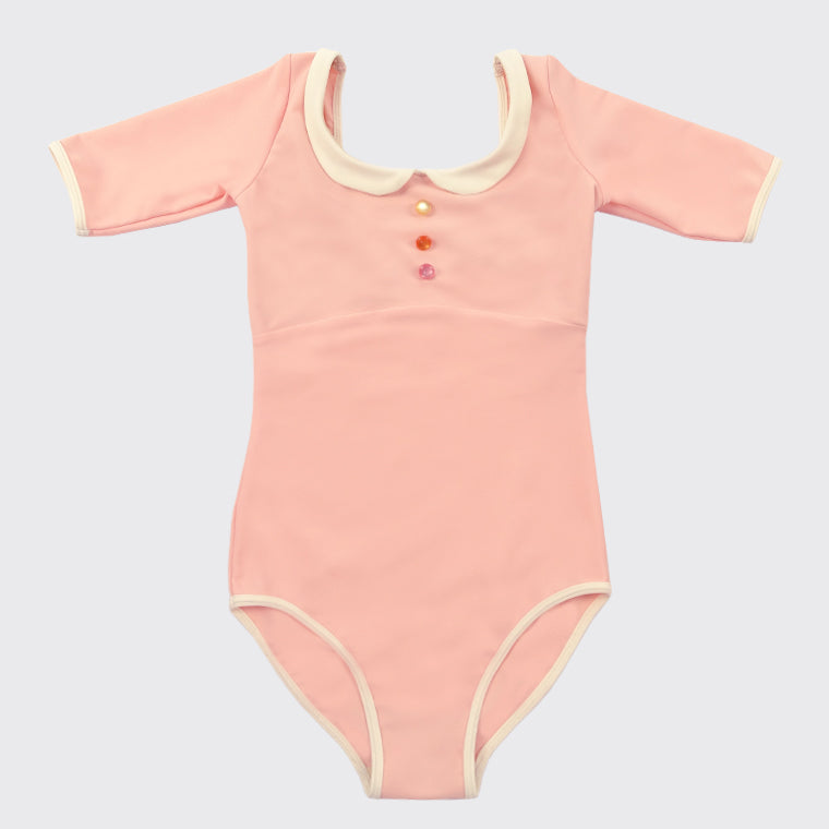Girls Pink Ballet Onesies