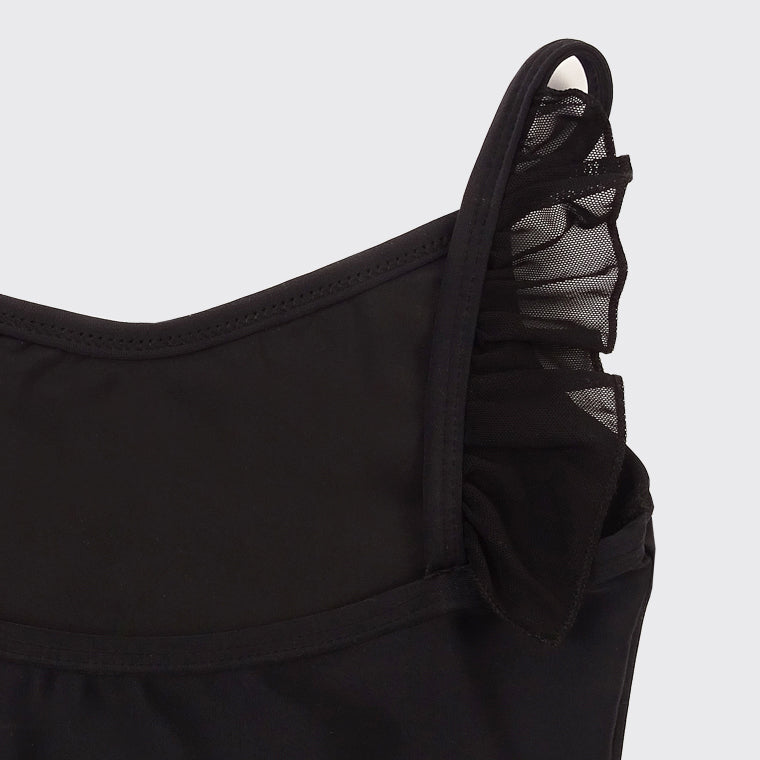 Girls Black Ballet Onesies