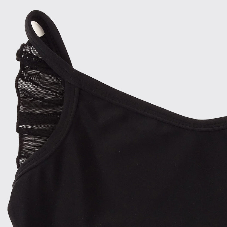 Girls Black Ballet Onesies
