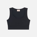 Girls Black Sport Vest
