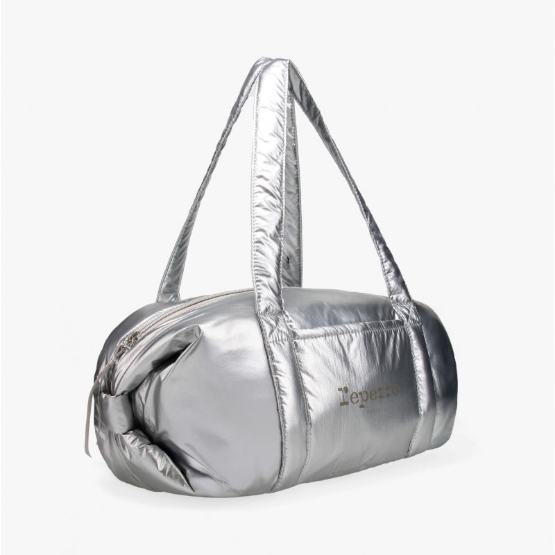 Girls Silver Ballet Bag(M:H18 x W35 x D22 cm)