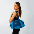 Girls Blue Denim Ballet Bag(Size M）