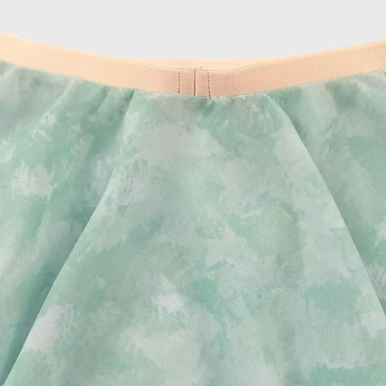 Girls Light Green Ballet Skirt